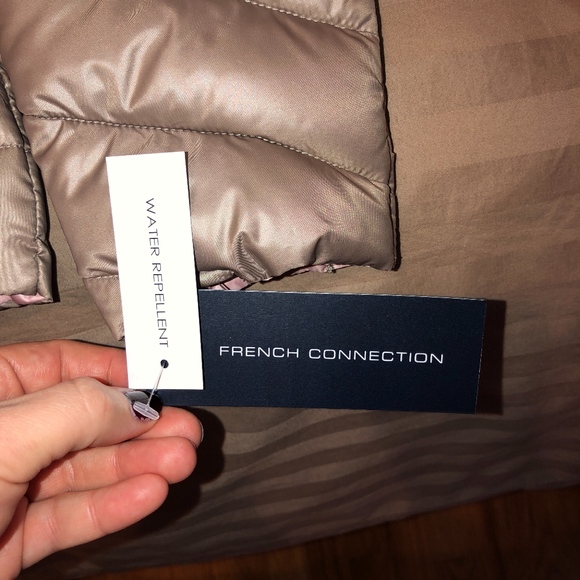FRENCH CONNECTION Water Repellent SAND/BLUSH Jacke - Picture 2 of 7